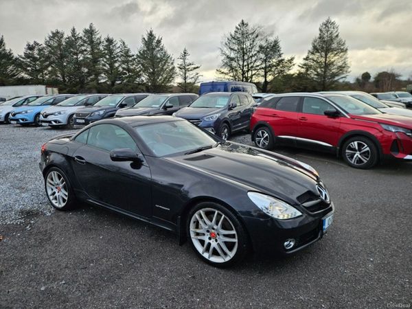 Mercedes-Benz SLK Convertible, Petrol, 2010, Black