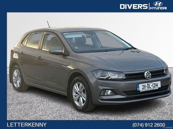 Volkswagen Polo Hatchback, Petrol, 2021, Grey