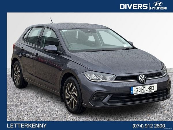 Volkswagen Polo Hatchback, Petrol, 2023, Grey