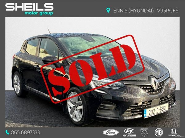 Renault Clio Hatchback, Petrol, 2020, Black