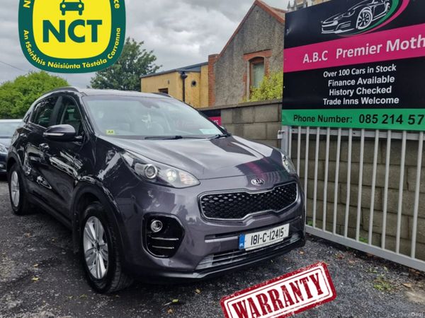 Kia Sportage SUV, Diesel, 2018, Grey