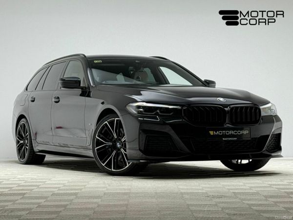 BMW 5-Series Saloon, Petrol Plug-in Hybrid, 2020, Black