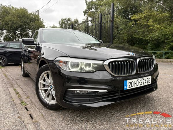 BMW 5-Series Saloon, Diesel, 2020, Black