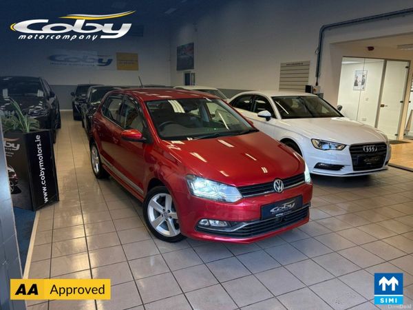 Volkswagen Polo Hatchback, Petrol, 2016, Red