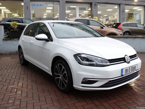 Volkswagen Golf Hatchback, Diesel, 2019, White