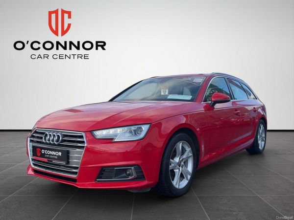 Audi A4 Estate, Petrol, 2017, Red