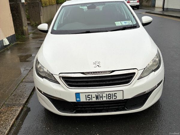 Peugeot 308 Hatchback, Diesel, 2015, White