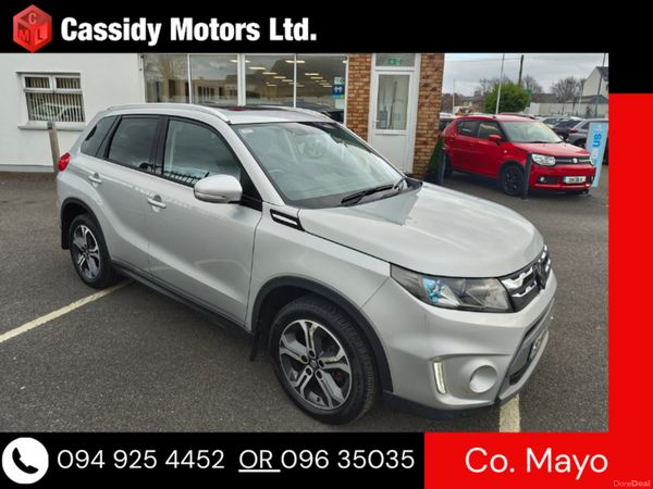 Suzuki Vitara SUV, Petrol, 2016, Silver