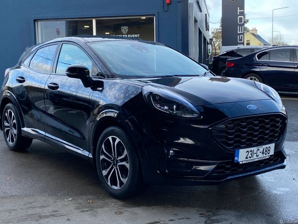 Ford Puma MPV, Petrol Hybrid, 2023, Black