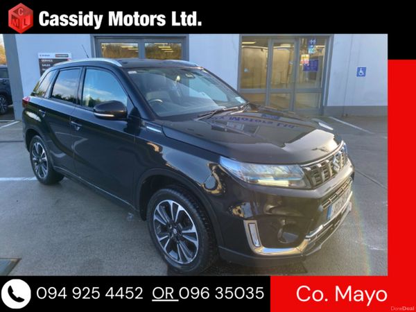 Suzuki Vitara SUV, Petrol Hybrid, 2023, Black