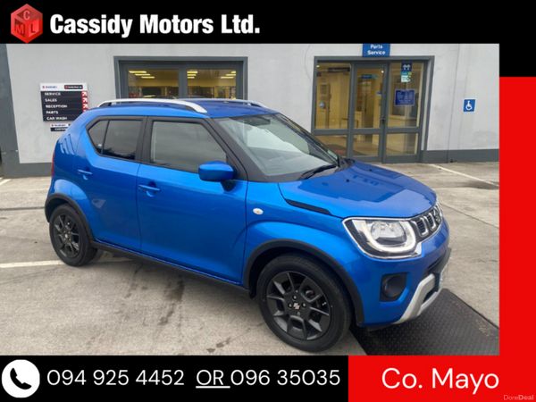 Suzuki Ignis Hatchback, Petrol, 2023, Blue