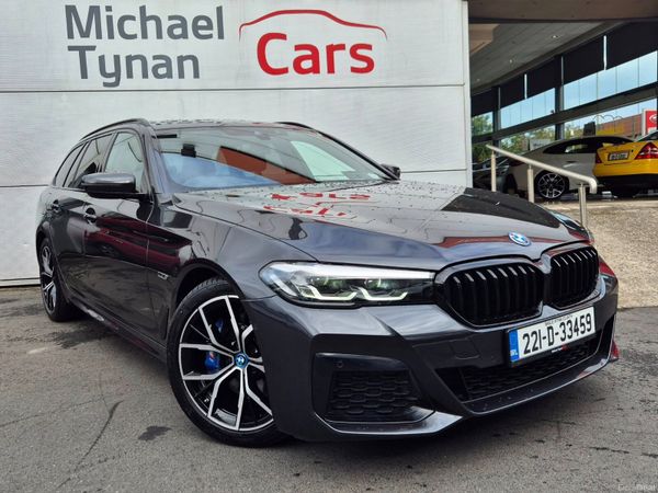 BMW 5-Series Estate, Petrol Plug-in Hybrid, 2022, Grey