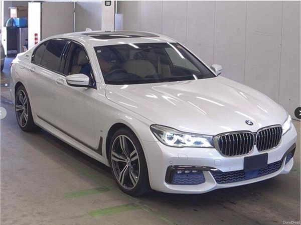 BMW 7-Series Saloon, Petrol Hybrid, 2017, White