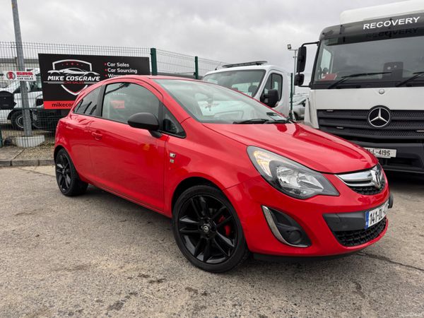 Vauxhall Corsa Hatchback, Petrol, 2014, Red