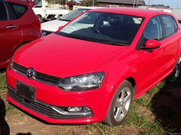 Volkswagen Polo Hatchback, Petrol, 2017, Red