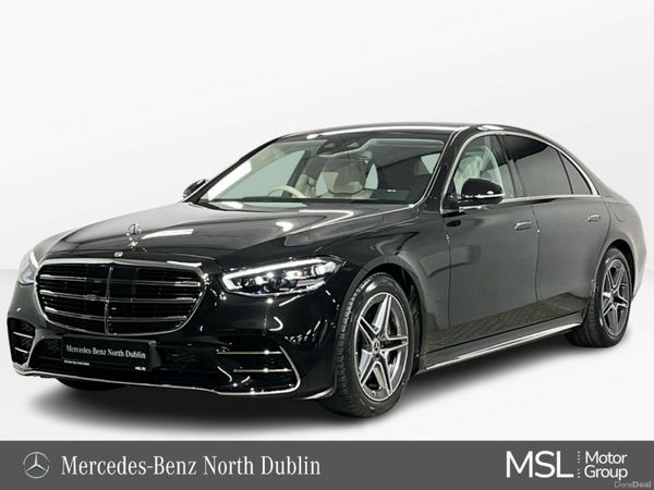 Mercedes-Benz S-Class Saloon, Petrol Plug-in Hybrid, 2026, Black