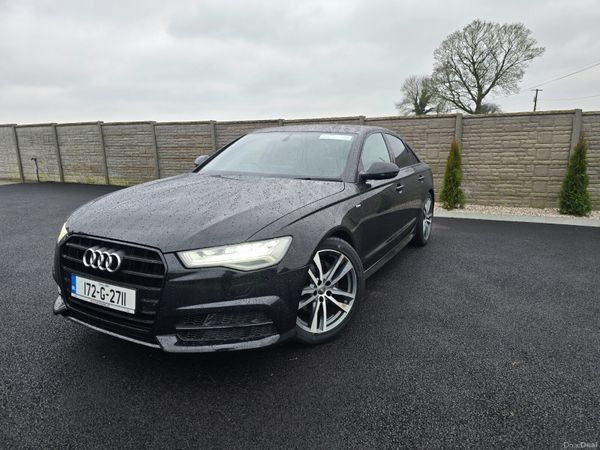 Audi A6 Saloon, Diesel, 2017, Black