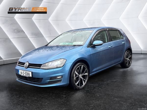 Volkswagen Golf Hatchback, Petrol, 2014, Blue