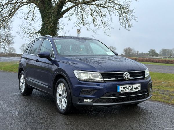 Volkswagen Tiguan SUV, Diesel, 2019, Blue
