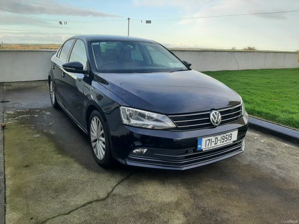 Volkswagen Jetta Saloon, Diesel, 2017, Black
