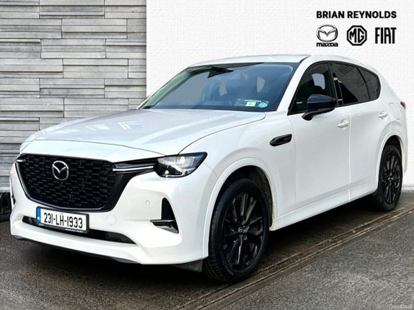 Mazda CX-60 SUV, Petrol Plug-in Hybrid, 2023, White