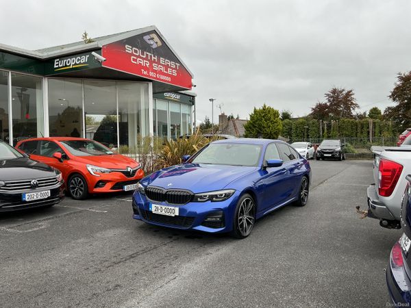 BMW 3-Series Saloon, Petrol Hybrid, 2021, Blue
