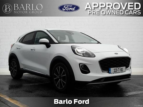 Ford Puma MPV, Petrol Hybrid, 2022, White