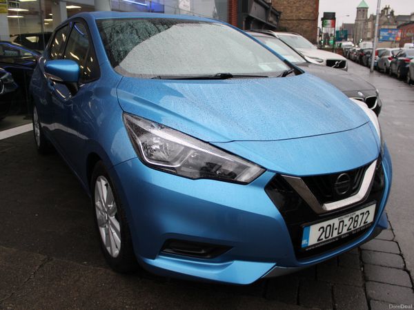 Nissan Micra Hatchback, Petrol, 2020, Blue
