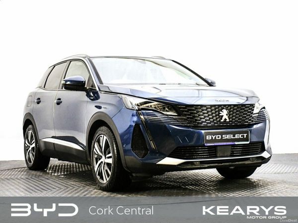 Peugeot 3008 MPV, Petrol Plug-in Hybrid, 2021, Blue