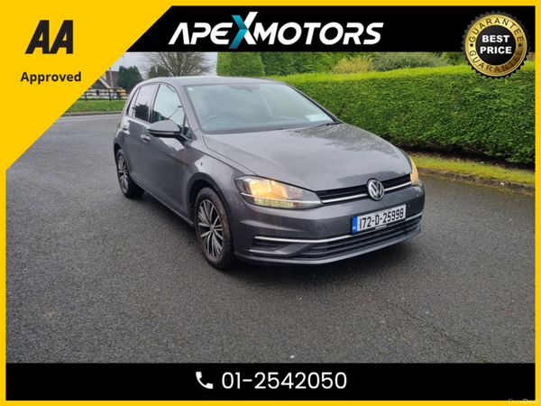Volkswagen Golf Hatchback, Diesel, 2017, Grey