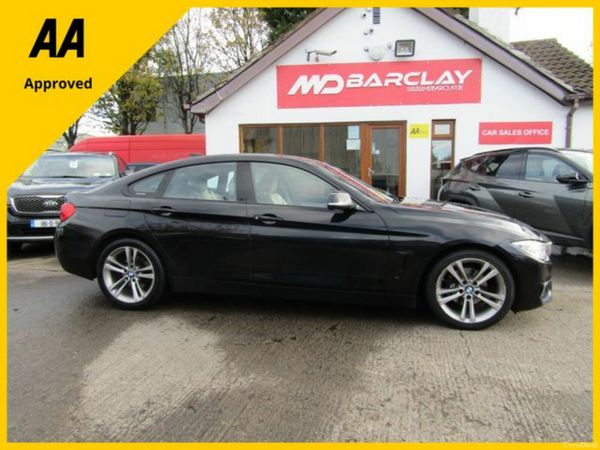 BMW 4-Series Saloon, Diesel, 2015, Black
