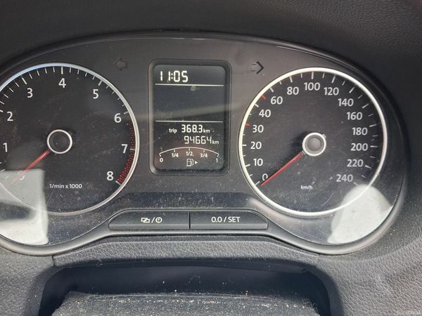 Volkswagen Polo Hatchback, Petrol, 2014, Red