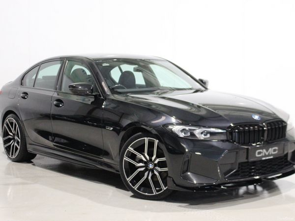 BMW 3-Series Saloon, Petrol Hybrid, 2022, Black