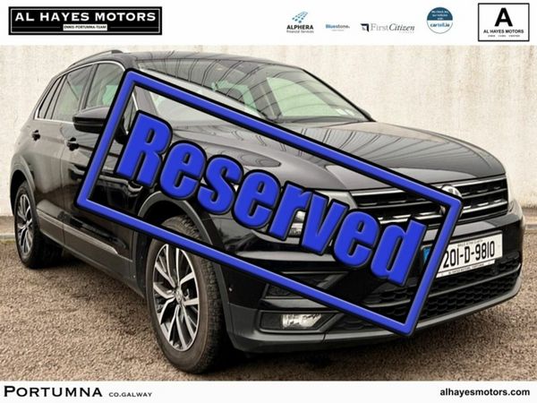Volkswagen Tiguan SUV, Diesel, 2020, Black