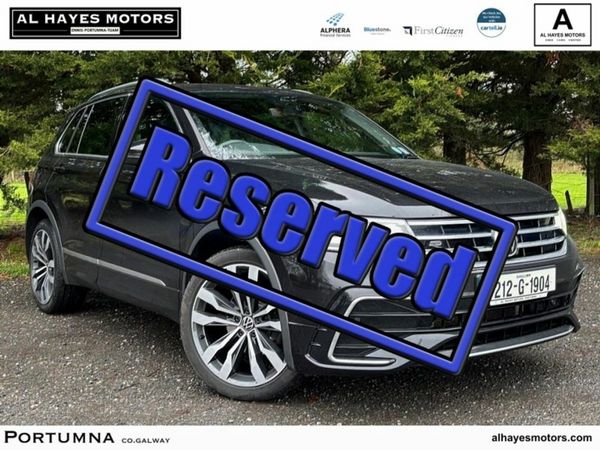 Volkswagen Tiguan SUV, Diesel, 2021, Black