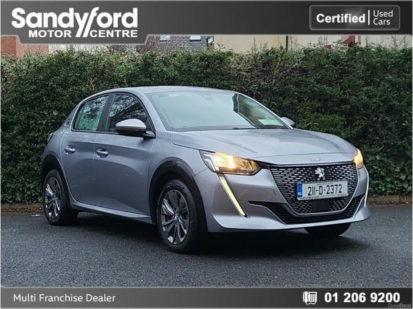 Peugeot 208 Hatchback, Electric, 2021, Grey
