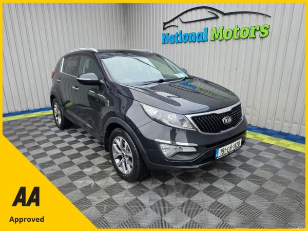 Kia Sportage SUV, Diesel, 2015, Black