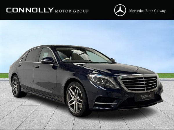 Mercedes-Benz S-Class Saloon, Diesel, 2016, Blue