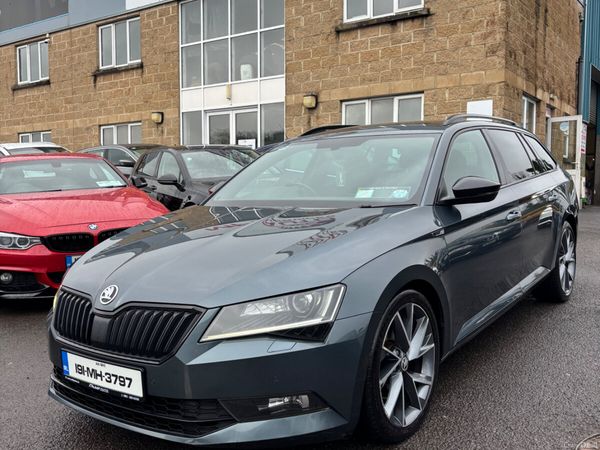 Skoda Superb Estate, Diesel, 2019, Grey