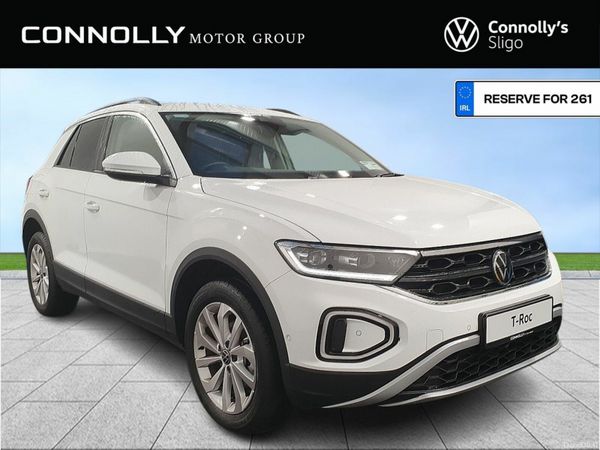 Volkswagen T-Roc SUV, Diesel, 2026, White