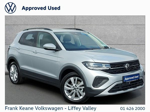 Volkswagen T-Cross SUV, Petrol, 2025, Silver