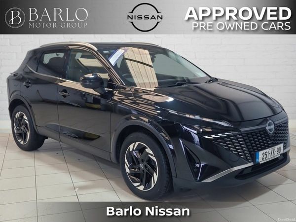 Nissan Qashqai MPV, Petrol Hybrid, 2025, Black