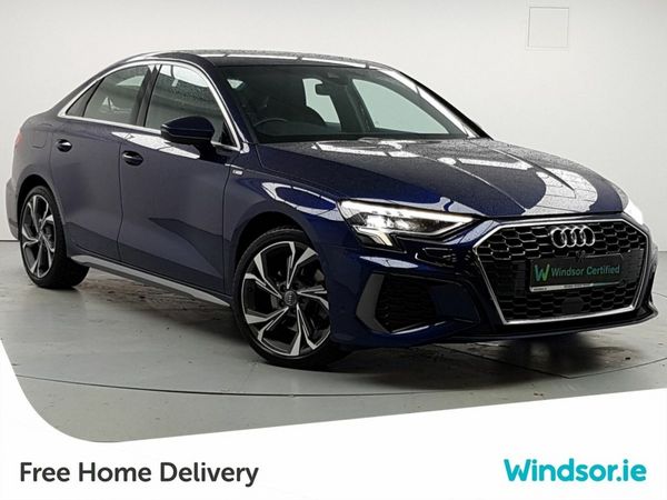 Audi A3 Saloon, Petrol, 2020, Blue