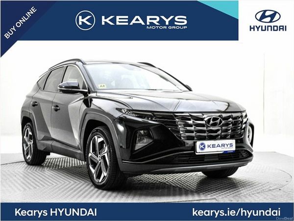 Hyundai Tucson SUV, Petrol Hybrid, 2024, Black