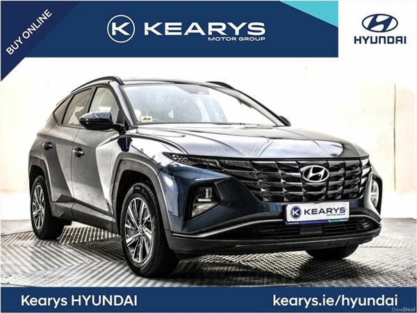 Hyundai Tucson SUV, Petrol Hybrid, 2024, Blue