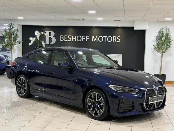 BMW i4 Saloon, Electric, 2023, Blue