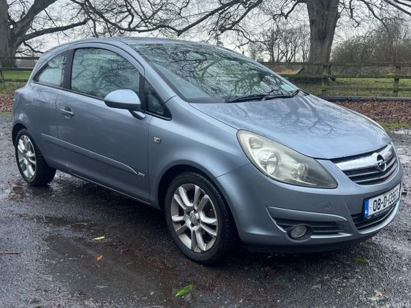 Opel Corsa Hatchback, Petrol, 2008, Silver