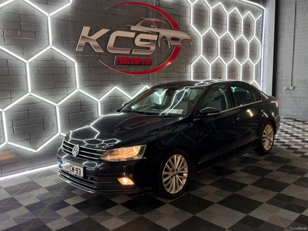 Volkswagen Jetta Saloon, Diesel, 2017, Black