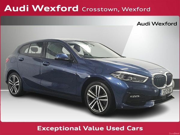 BMW 1-Series Hatchback, Diesel, 2021, Blue