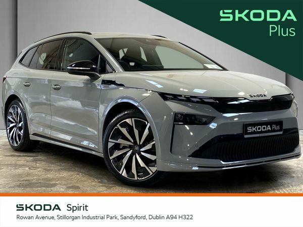 Skoda Enyaq Estate, Electric, 2025, Grey